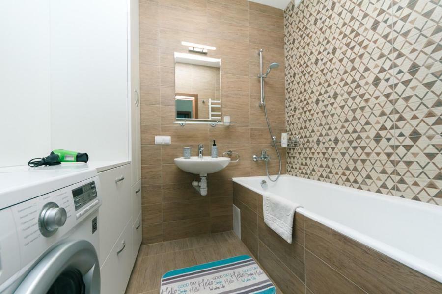 Apartmant In Kpi З Двома Спальнями キエフ エクステリア 写真